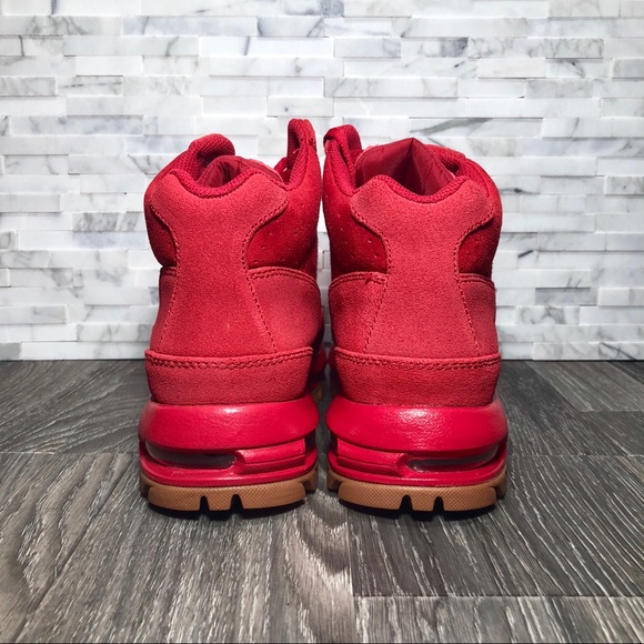Nike Air Max Goadome ACG GS Gym Red Boots - Picture 5 of 8